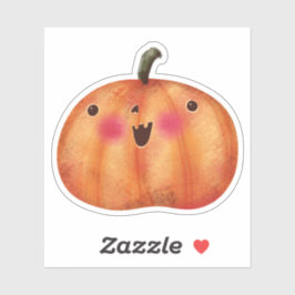 Schattigee Halloween Decoratie Spooky Pumpkin Sticker