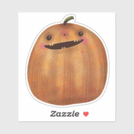 Schattigee Halloween Decoratie Spooky Pumpkin Sticker