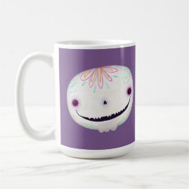 Schattigee Halloween Decoratie Spooky Sugar SKull Koffiemok