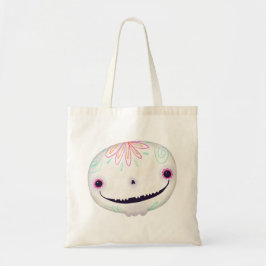 Schattigee Halloween Decoratie Spooky Sugar SKull Tote Bag