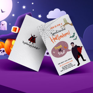 Schattigee Halloween Event Trunk of Treat voor kin Kaart