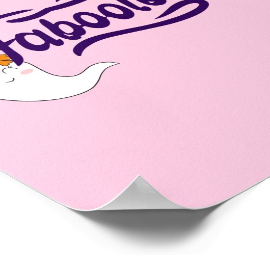 Schattigee Halloween, Faboolous, Schattigee Ghost, Poster (Hoek)
