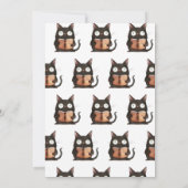 Schattigee Halloween Fun Party Uitnodiging (Achterkant)