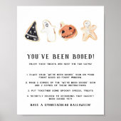 Schattigee Halloween Game Boo Neighbor Spelbord Poster (Voorkant)