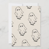 Schattigee Halloween Games Boo Neighbor Game Kaart (Achterkant)