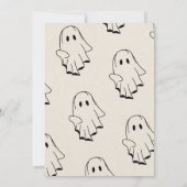 Schattigee Halloween Games Boo Neighbor Game Kaart (Achterkant)