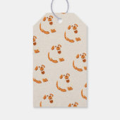 Schattigee Halloween Games Boo Neighbor Game Kaart Cadeaulabel (Achterkant)