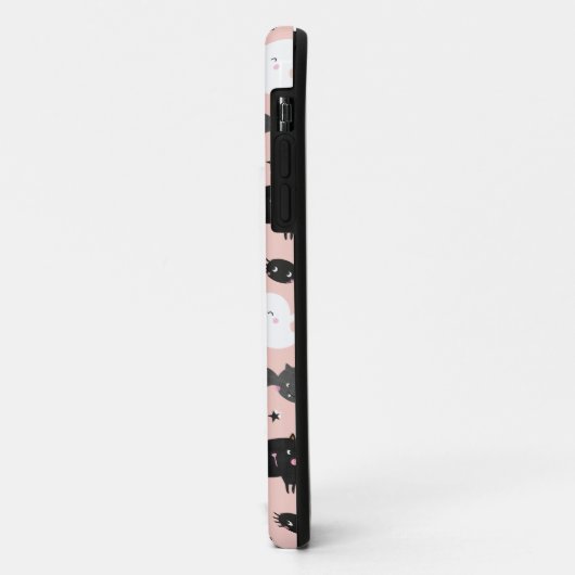 Schattigee Halloween Geesten, Katten, Vleermuizen Case-Mate iPhone Case (Achterkant/links)