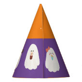 Schattigee halloween geesten spooky feesthoedjes (Achterkant)