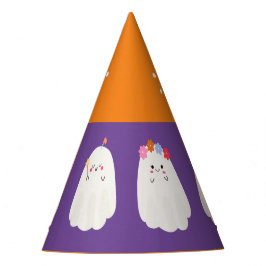 Schattigee halloween geesten spooky feesthoedjes