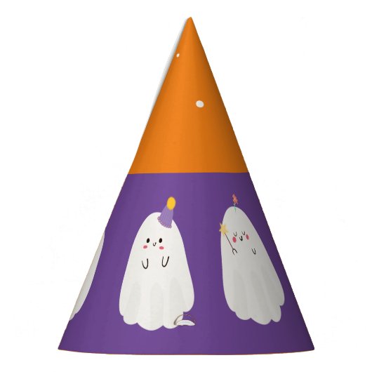 Schattigee halloween geesten spooky feesthoedjes (Links)