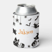 Schattigee Halloween gepersonaliseerde Koelbox - C Blikjeskoeler (Blikje Voorkant)