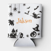 Schattigee Halloween gepersonaliseerde Koelbox - C Blikjeskoeler (Voorkant)