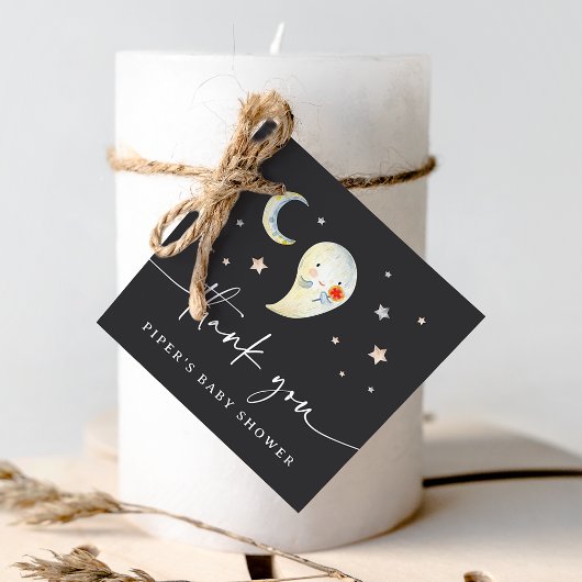 Schattigee Halloween Ghost Baby shower Dank u Bedankjes Labels