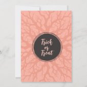 Schattigee Halloween Ghost Birthday Kaart (Achterkant)