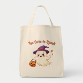 Schattigee Halloween Ghost Canvas tas "Te Schattig