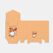 Schattigee Halloween Ghost Favoriet Box Bedankdoosjes (Uitgevouwen)