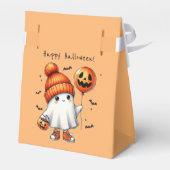 Schattigee Halloween Ghost Favoriet Box Bedankdoosjes (Achterkant)