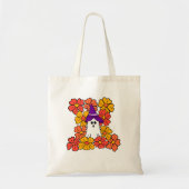 Schattigee Halloween Ghost Flower Field Tote Bag (Voorkant)