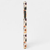 Schattigee Halloween Ghost iPhone 15 Hoesje – Spoo iPhone Hoesje (Linkerkant)