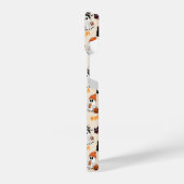 Schattigee Halloween Ghost iPhone 15 Hoesje – Spoo iPhone Hoesje (Linkerkant)