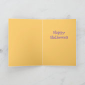 Schattigee Halloween Ghost Kaarten (Binnen)