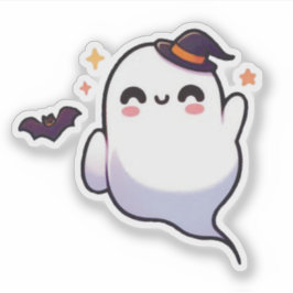 Schattigee Halloween Ghost - Kawaii Spooky Sticker