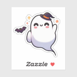 Schattigee Halloween Ghost - Kawaii Spooky Sticker