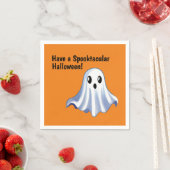 Schattigee Halloween Ghost Papier Servetten (Insitu)