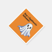 Schattigee Halloween Ghost Papier Servetten (Hoek)