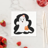Schattigee Halloween Ghost Papier Servetten (Insitu)
