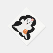 Schattigee Halloween Ghost Papier Servetten (Hoek)