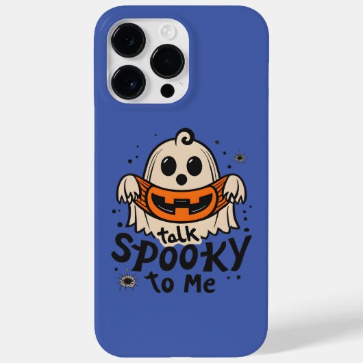 Schattigee Halloween Ghost Retro : Spreek Spooky N Case-Mate iPhone Case (Achterkant)