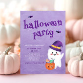 Schattigee Halloween Ghost Spooky Party Kaart