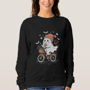Schattigee Halloween Ghost T-shirt, Halloween Vrou Trui