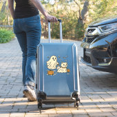 Schattigee Halloween Ghost Walking Ghost Cat Class Sticker (Koffer Insitu)