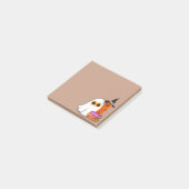 Schattigee Halloween Ghost - Zonnebril, Pompoen, B Post-it® Notes (Schuin)