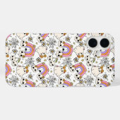 Schattigee Halloween Ghosts en Skulls Pattern Case-Mate iPhone Case (Achterkant (horizontaal))