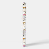 Schattigee Halloween Ghosts en Skulls Pattern Case-Mate iPhone Case (Achterkant / Rechts)