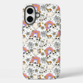 Schattigee Halloween Ghosts en Skulls Pattern Case-Mate iPhone Case (Achterkant)