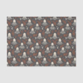 Schattigee Halloween Ghosts Kant - Rust Tissuepapier (Voorkant)