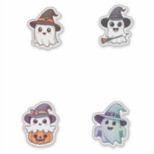 Schattigee Halloween Ghosts Pack Kawaii Spooky Sticker (Voorkant)
