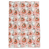 Schattigee Halloween Gift Bag Medium Cadeauzakje (Achterkant)