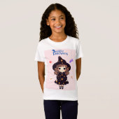 Schattigee Halloween Girl - Perfect voor Herfst Ce T-shirt (Voorkant volledig)