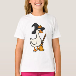 Schattigee Halloween Goose T-shirt