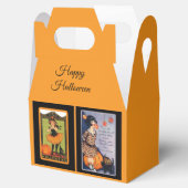 Schattigee Halloween gunstbox, Halloween Bedankdoosjes (Geopend)