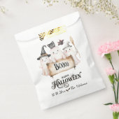 Schattigee Halloween-gunstzak met pompoenen, heks- Bedankzakje (Gezegeld)