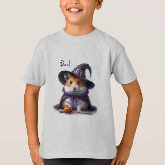 Schattigee Halloween Hamster Shirt (Voorkant)