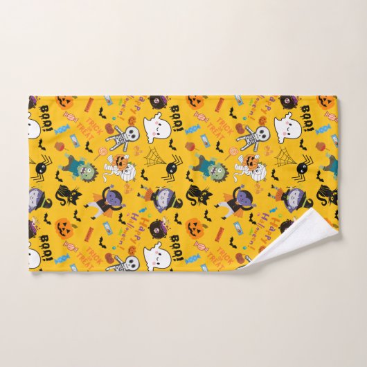 Schattigee Halloween handdoek set (Handdoek)