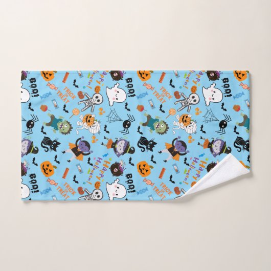 Schattigee Halloween handdoek set (Handdoek)